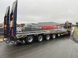 HRD 7 akslet - 84 ton blokvogn med ramper Maskinanhænger - 3