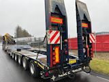 HRD 7 akslet - 84 ton blokvogn med ramper Maskinanhænger - 4