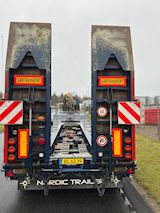 HRD 7 akslet - 84 ton blokvogn med ramper Maskinanhænger - 6