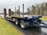 HRD 7 akslet - 84 ton blokvogn med ramper Maskinanhænger - 17