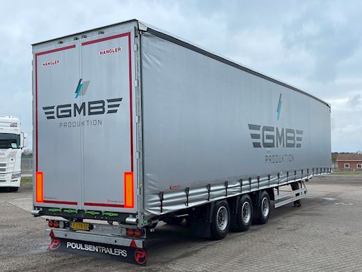 Hangler 3-aks mega gardintrailer hævetag Gardin - 4