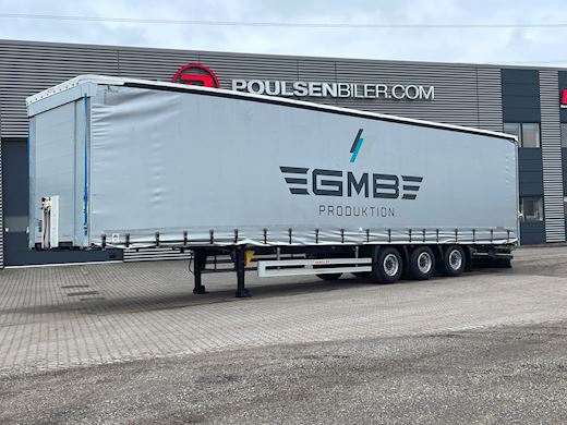 Hangler 3-aks mega gardintrailer hævetag Gardin - 1