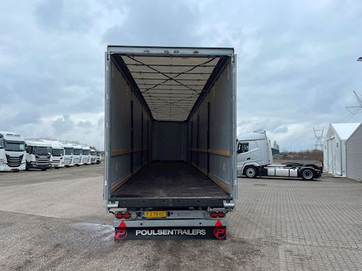 Hangler 3-aks mega gardintrailer hævetag Gardin - 7