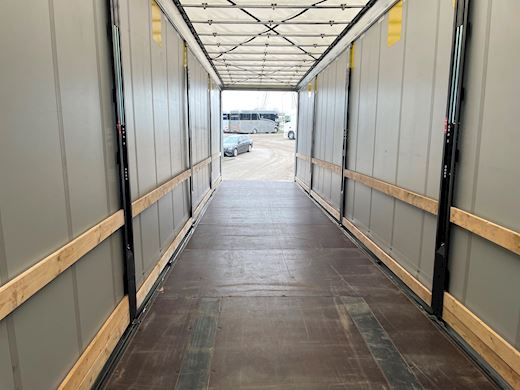 Hangler 3-aks mega gardintrailer hævetag Gardin - 8
