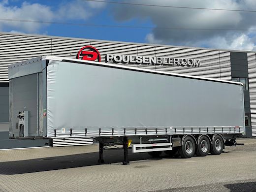 Hangler 3-aks gardintrailer Zepro lift + hævetag Gardin - 1