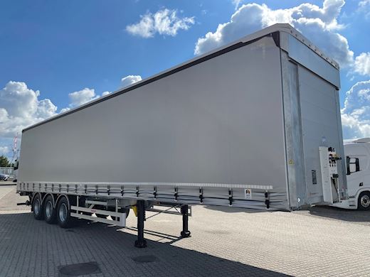 Hangler 3-aks gardintrailer Zepro lift + hævetag Gardin - 5