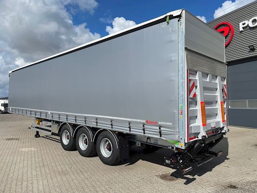 Hangler 3-aks gardintrailer Zepro lift + hævetag Gardin - 2