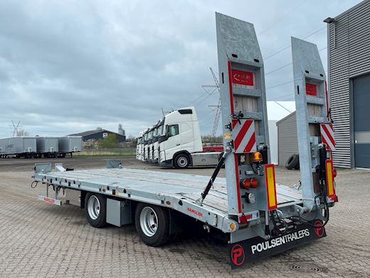 Hangler 2-aks 21-tons m. containerlåse Maskinkærre - 2