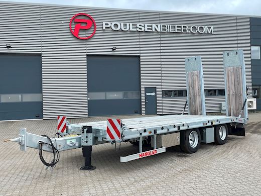 Hangler 2-aks 21-tons m. containerlåse Maskinkærre - 1