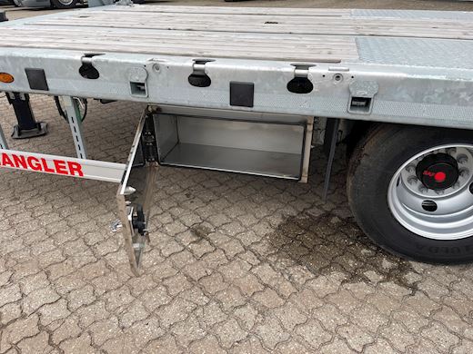 Hangler 2-aks 21-tons m. containerlåse Maskinkærre - 15