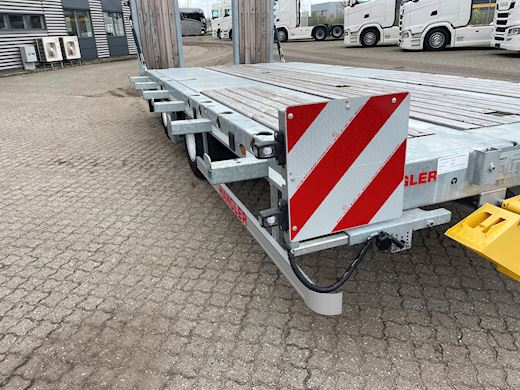 Hangler 2-aks 21-tons m. containerlåse Maskinkærre - 7
