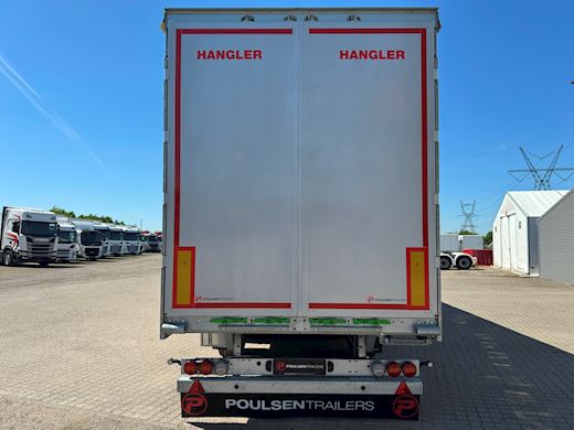 Hangler 3-aks gardintrailer hævetag + kæpstokke Gardin - 3