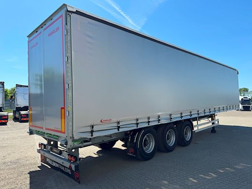 Hangler 3-aks gardintrailer hævetag + kæpstokke Gardin - 4