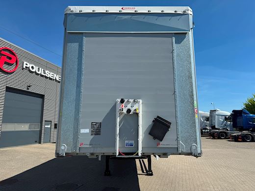 Hangler 3-aks gardintrailer hævetag + kæpstokke Gardin - 6