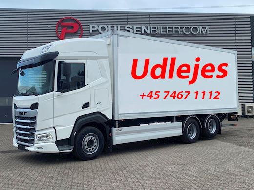 DAF Forvogn udlejes Koffer aufbau - 1