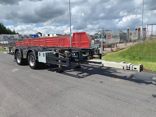 Kel-Berg 20-tons folde-/slædelift Veksellad/Container - 6