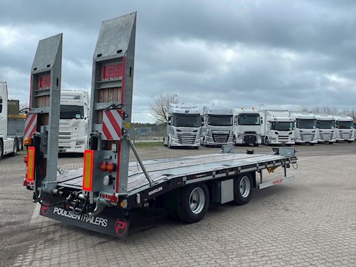 Hangler 2-aks 21-tons m. containerlåse Maskinkærre - 4
