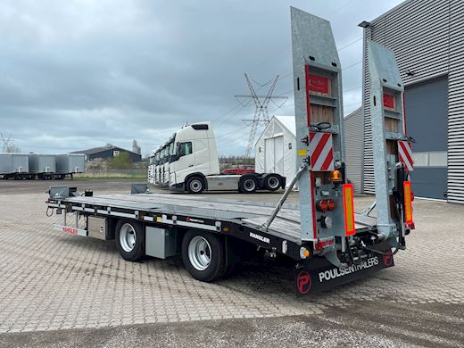 Hangler 2-aks 21-tons m. containerlåse Maskinkærre - 2
