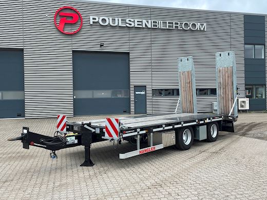 Hangler 2-aks 21-tons m. containerlåse Maskinkærre - 1