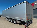 Hangler 3-aks gardintrailer hårdttræ + hævetag Gardin - 2