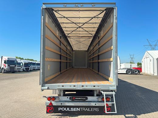 Hangler 3-aks gardintrailer hårdttræ + hævetag Gardin - 7