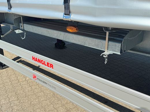 Hangler 3-aks gardintrailer hårdttræ + hævetag Gardin - 10