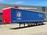 Hangler 3-aks gardintrailer hævetag+skydetag Gardin - 1