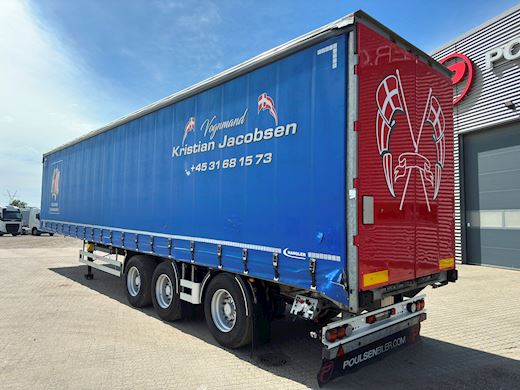 Hangler 3-aks gardintrailer hævetag+skydetag Gardin - 2