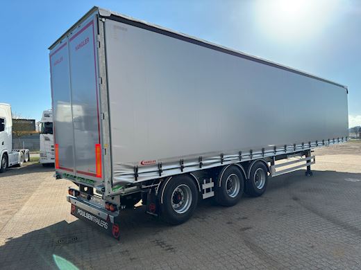 Hangler 3-aks 45-tons gardintrailer Nordic Gardin - 4