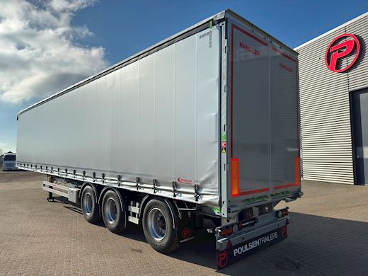 Hangler 3-aks 45-tons gardintrailer Nordic Gardin - 2