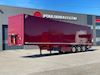 Kel-Berg 3-aks bokstrailer folde-/slædelift Boks Trailer