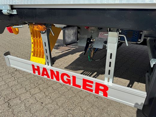 Hangler 3-aks kærre alu-sider + alu-ramper Åben - 21