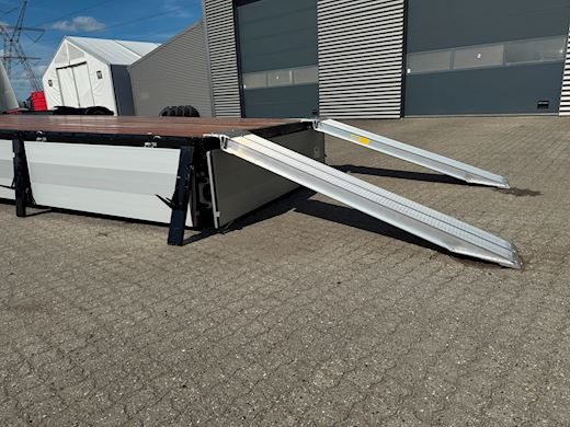 Hangler 3-aks kærre alu-sider + alu-ramper Åben - 12