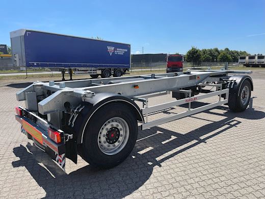 Hangler 2-aks 18-tons vx-lad anhænger Veksellad/Container - 4
