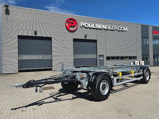 Hangler 2-aks 18-tons vx-lad anhænger Veksellad/Container - 1