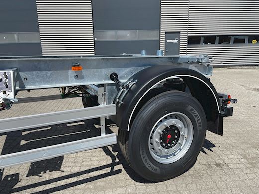 Hangler 2-aks 18-tons vx-lad anhænger Veksellad/Container - 10