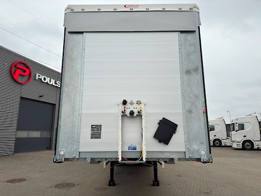 Hangler 3-aks 45-tons gardintrailer truckbeslag Gardin - 6