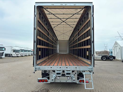 Hangler 3-aks 45-tons gardintrailer truckbeslag Gardin - 7