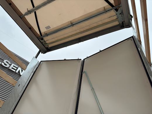 Hangler 3-aks 45-tons gardintrailer truckbeslag Gardin - 10