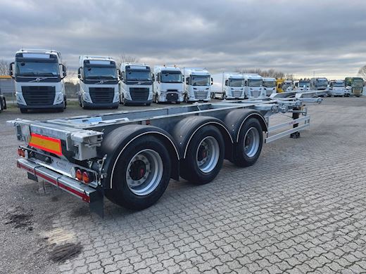 Hangler 3-aks 1x45/1x40/1x30/1x20/2x20 ADR Containerchassis - 4