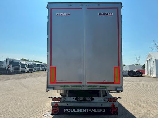 Hangler 3-aks gardintrailer hævetag + kæpstokke Gardin - 3
