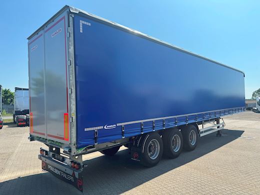 Hangler 3-aks gardintrailer hævetag + kæpstokke Gardin - 4