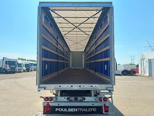 Hangler 3-aks gardintrailer hævetag + kæpstokke Gardin - 7