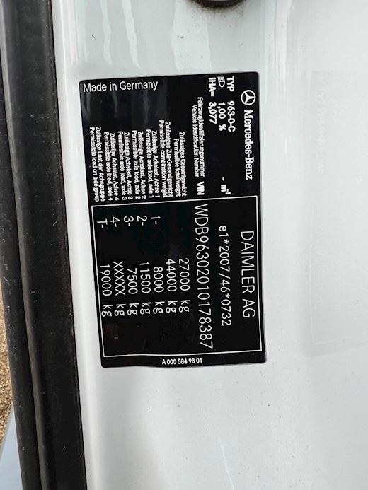 Mercedes-Benz Antos 2533 L Fast kasse - 19