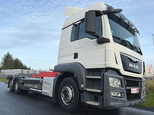 MAN TGS 26-440 6x2-4 LL Veksellad/Container - 1