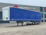 Hangler 3-aks 45-tons gardintrailer truckbeslag Gardin - 1