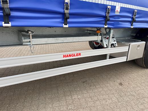 Hangler 3-aks 45-tons gardintrailer truckbeslag Gardin - 16