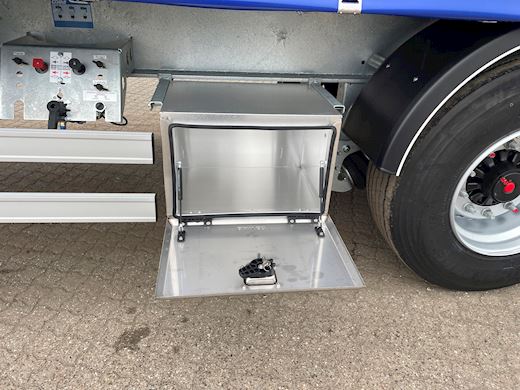 Hangler 3-aks 45-tons gardintrailer truckbeslag Gardin - 17