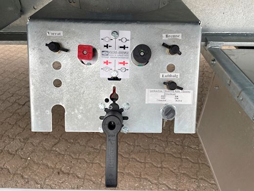 Hangler 3-aks 45-tons gardintrailer truckbeslag Gardin - 18