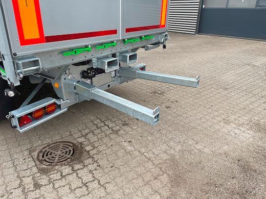 Hangler 3-aks 45-tons gardintrailer truckbeslag Gardin - 15